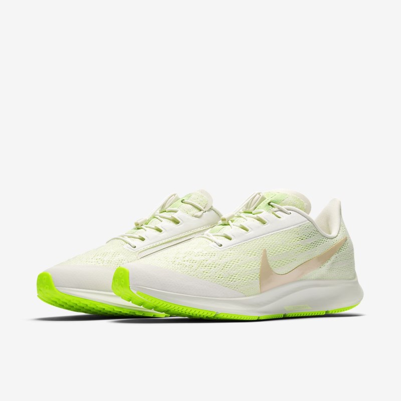 Nike エア ズーム ペガサス 36 FlyEase レディース ランニングシューズ ベージュ | XW1619-485