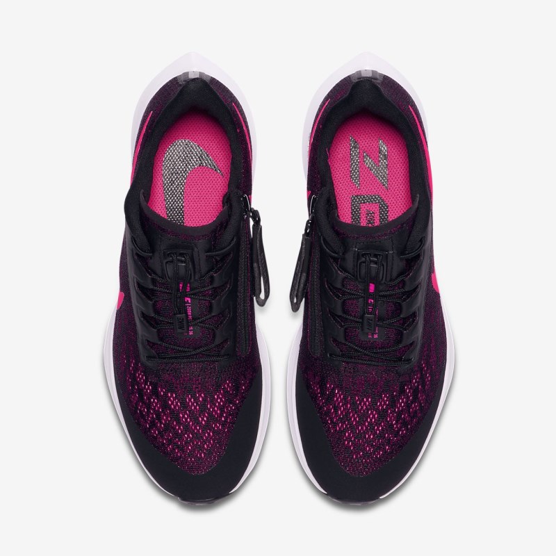 Nike エア ズーム ペガサス 36 FlyEase レディース ランニングシューズ 黒 | ZW6319-668