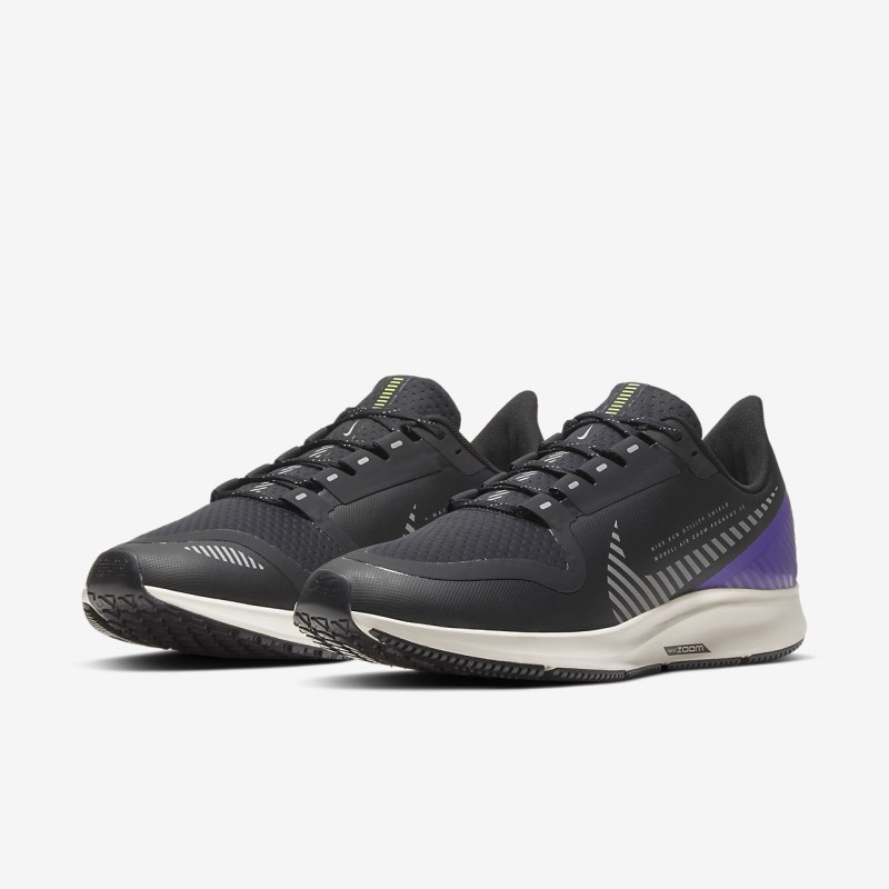 Nike エア ズーム ペガサス 36 Shield メンズ ランニングシューズ 黒 | PD6024-920