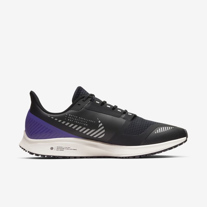 Nike エア ズーム ペガサス 36 Shield メンズ ランニングシューズ 黒 | PD6024-920