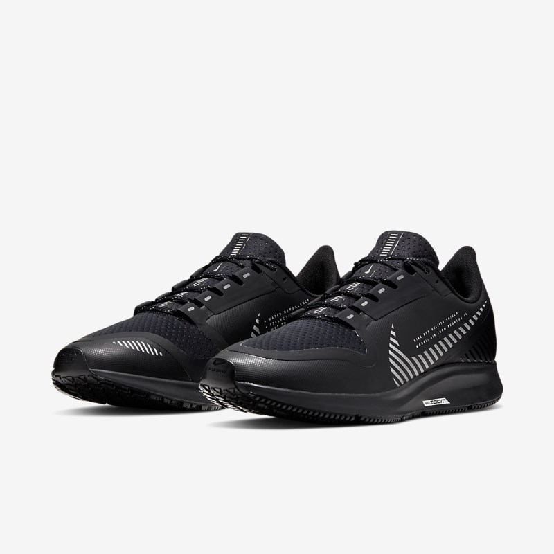 Nike エア ズーム ペガサス 36 Shield メンズ ランニングシューズ 黒 | SQ9550-114