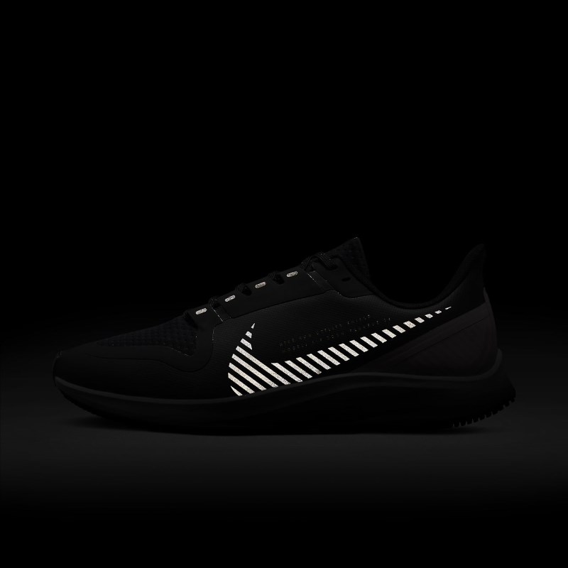 Nike エア ズーム ペガサス 36 Shield レディース ウォーキングシューズ 暗グレー | TU7633-692