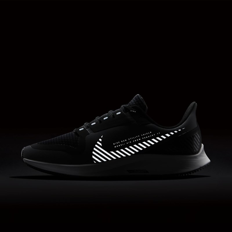 Nike エア ズーム ペガサス 36 Shield レディース ランニングシューズ グレー | EJ6692-740