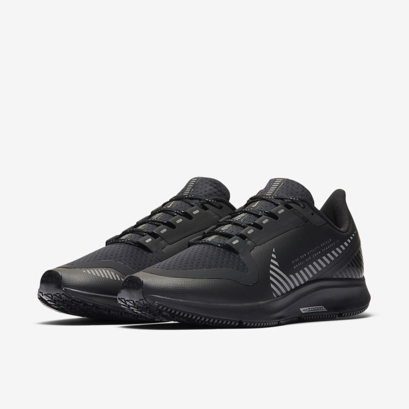 Nike エア ズーム ペガサス 36 Shield レディース ランニングシューズ 黒 | WY4189-310