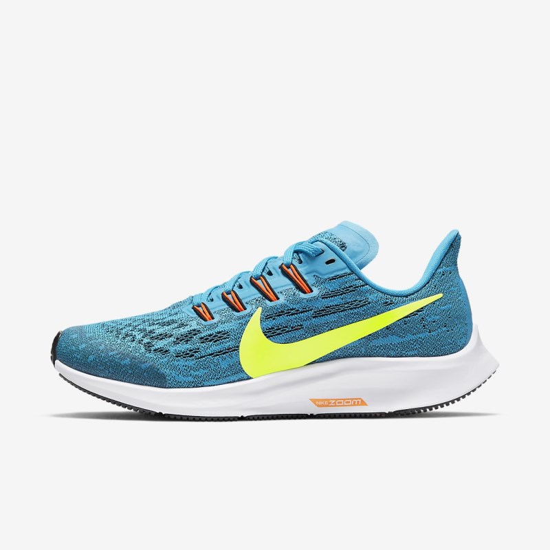 Nike エア ズーム ペガサス 36 キッズ ランニングシューズ 青 | JJ7414-052