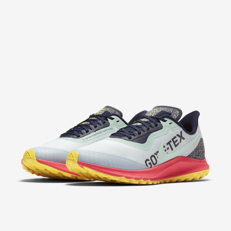 Nike エア ズーム ペガサス 36 トレイル GORE-TEX レディース ウォーキングシューズ ライト青 | AG5118-073