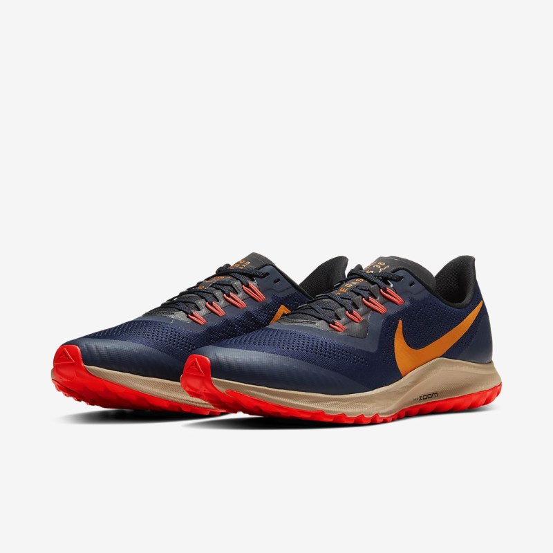 Nike エア ズーム ペガサス 36 トレイル メンズ ウォーキングシューズ 黒曜石 | KI5180-676