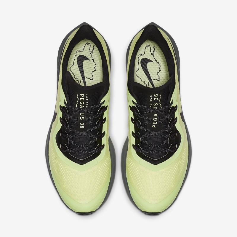Nike エア ズーム ペガサス 36 トレイル メンズ ランニングシューズ 緑 | CE9284-346