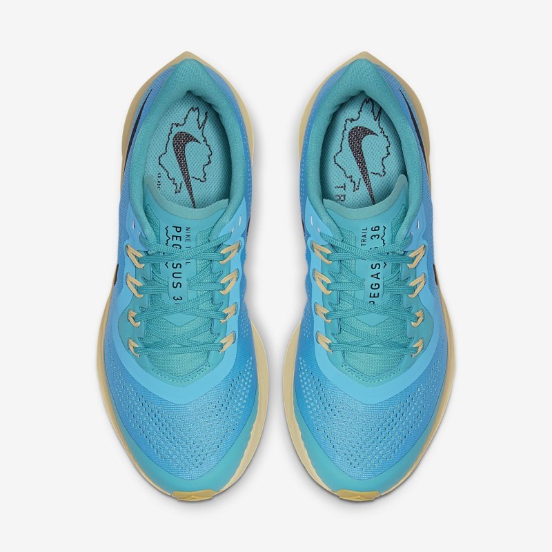 Nike エア ズーム ペガサス 36 トレイル レディース ランニングシューズ ライト青 | CX2322-126