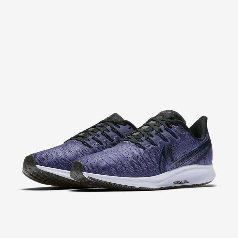 Nike エア ズーム ペガサス 36 プレミアム Rise レディース ランニングシューズ 暗青 | SR6559-822