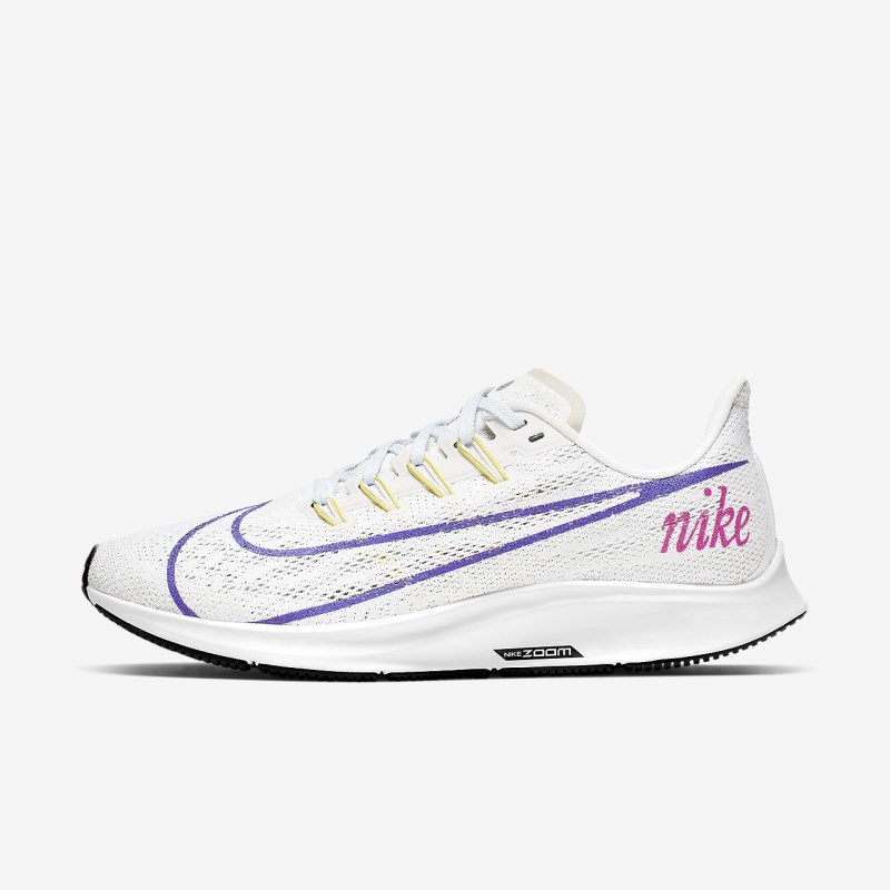 Nike エア ズーム ペガサス 36 レディース ランニングシューズ 白 | QZ0442-460