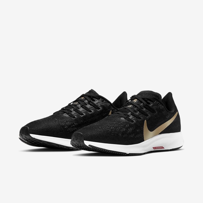 Nike エア ズーム ペガサス 36 レディース ランニングシューズ 黒 | MK9063-301