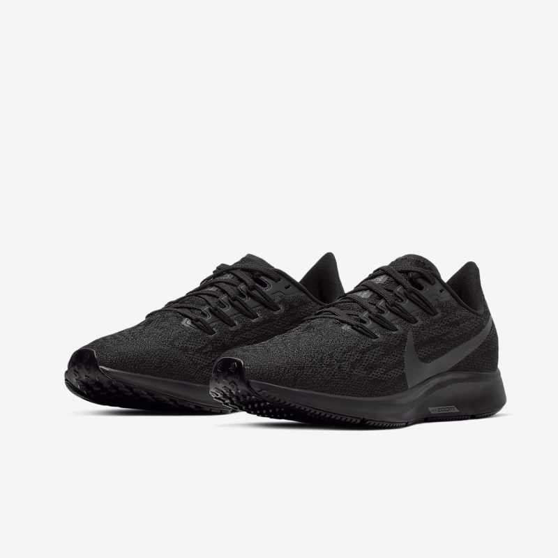 Nike エア ズーム ペガサス 36 レディース ランニングシューズ 黒 | ZK0754-280