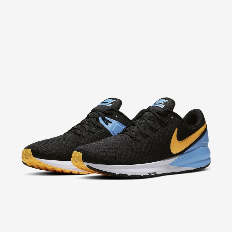 Nike エア ズーム 構造 22 メンズ ウォーキングシューズ 黒 | AI2933-284