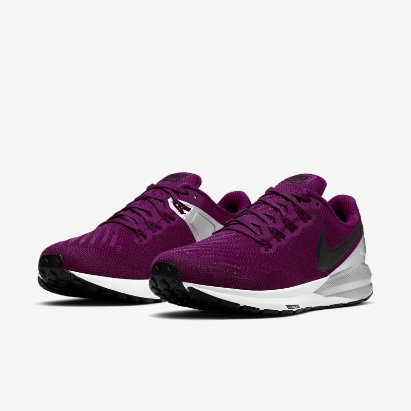 Nike エア ズーム 構造 22 レディース ランニングシューズ 白 | LB8830-535