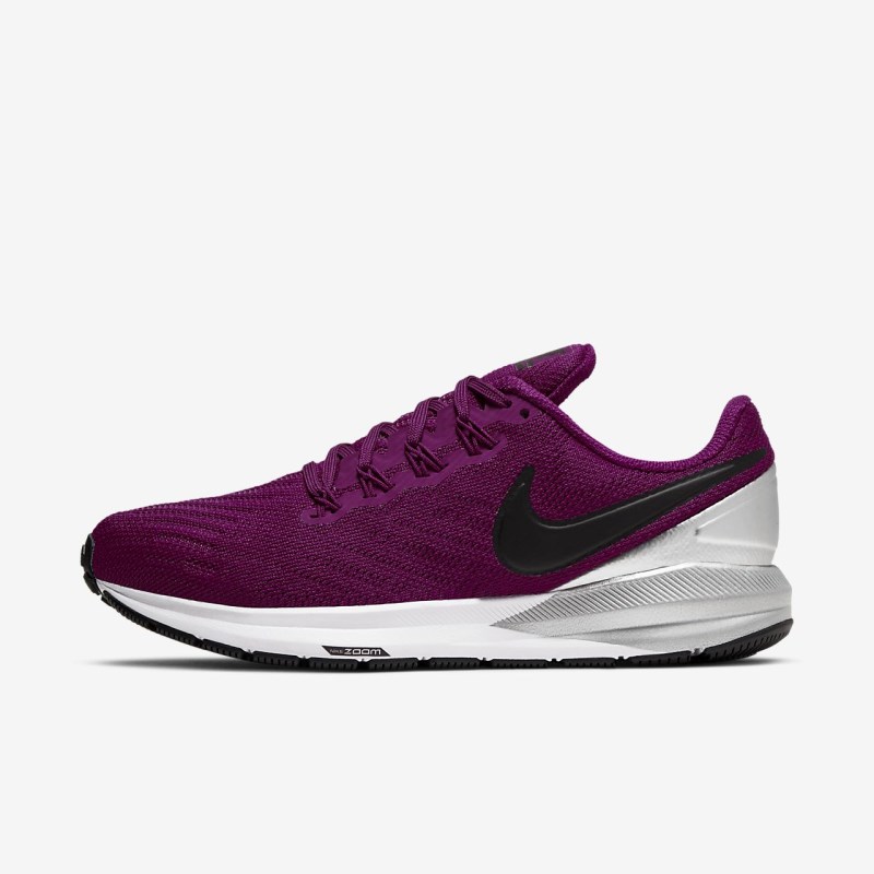 Nike エア ズーム 構造 22 レディース ランニングシューズ 白 | LB8830-535