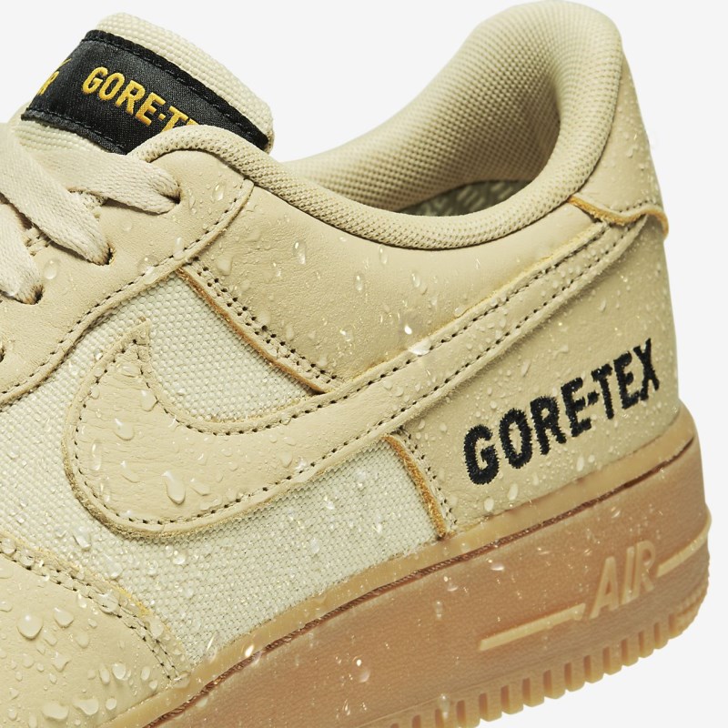 Nike エア フォース 1 GORE-TEX® レディース スニーカー ゴールド | RV0491-142