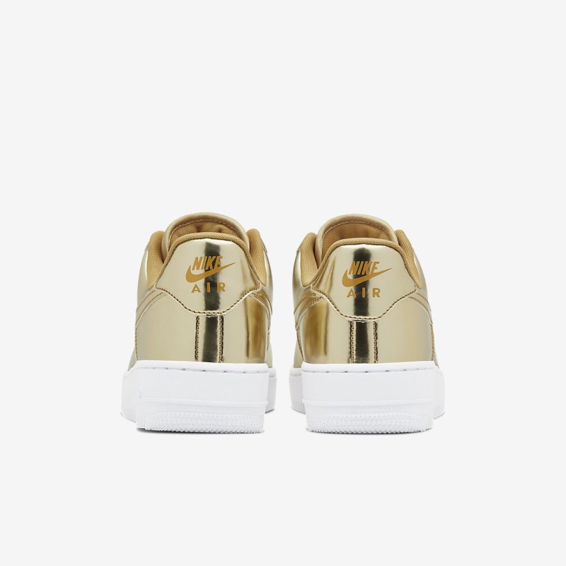 Nike エア フォース 1 SP レディース スニーカー ゴールド | YJ8290-206
