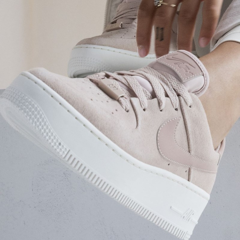 Nike エア フォース 1 Sage ロー キッズ スニーカー ベージュ | SS3887-910