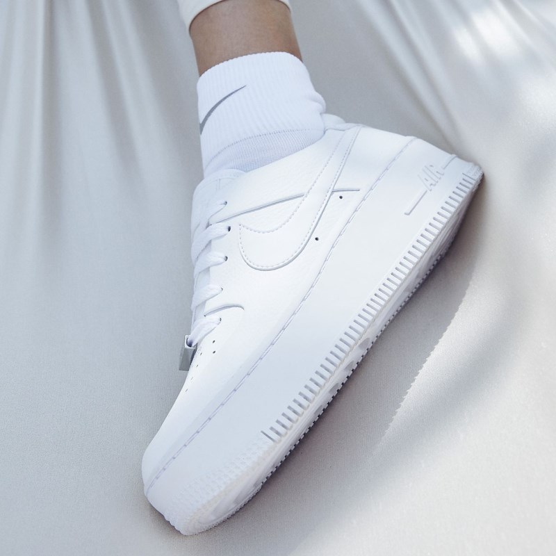 Nike エア フォース 1 Sage ロー キッズ スニーカー 白 | UP4204-612
