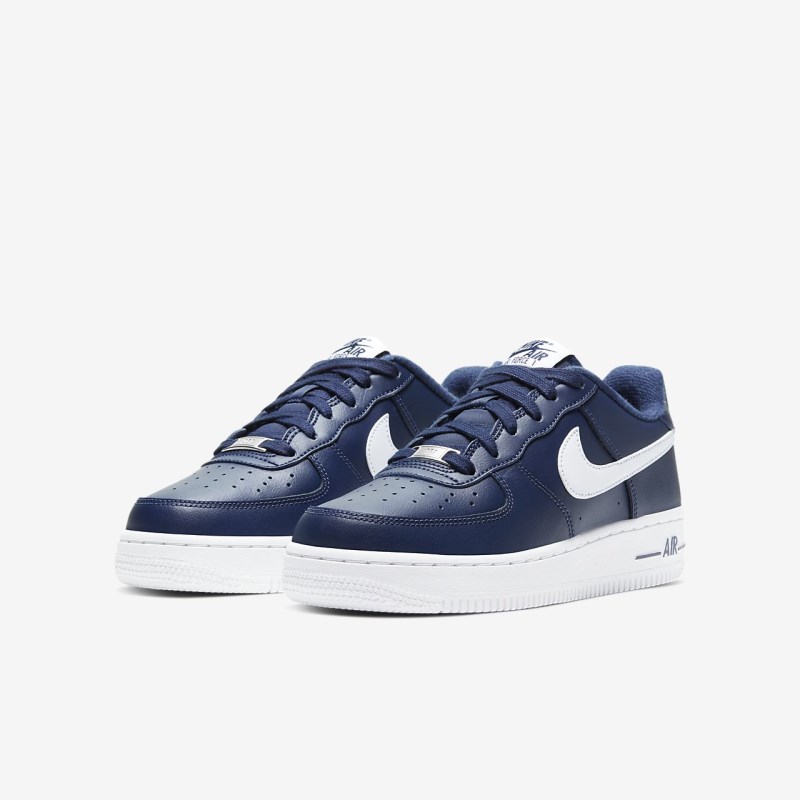 Nike エア フォース 1 キッズ スニーカー 暗青 | DB3204-229