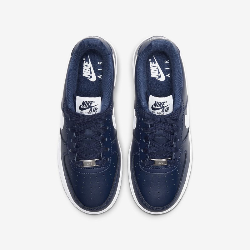 Nike エア フォース 1 キッズ スニーカー 暗青 | DB3204-229