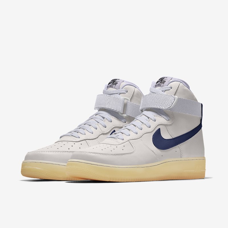 Nike エア フォース 1 ハイカット メンズ スニーカー 白 | BJ3088-436