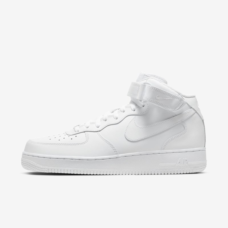 Nike エア フォース 1 ミッドカット \'07 メンズ スニーカー 白 | SP6403-821