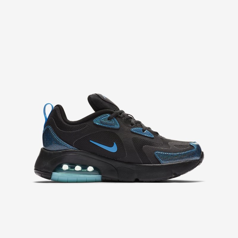 Nike エア マックス 200 キッズ スニーカー 黒 | YX0058-294