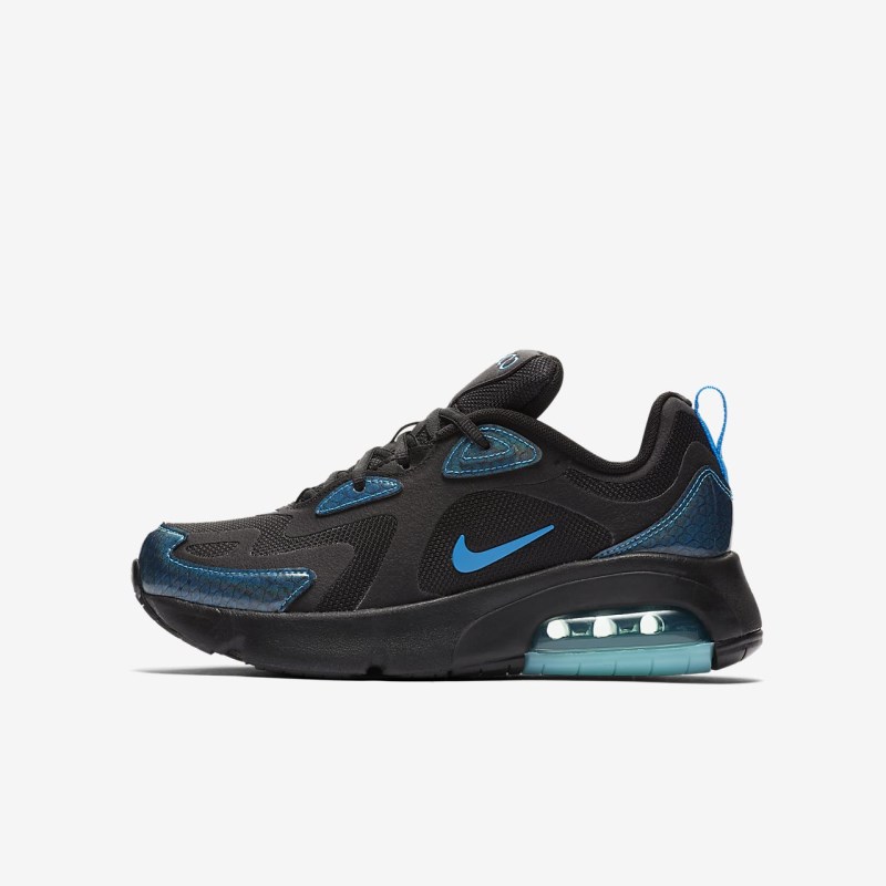 Nike エア マックス 200 キッズ スニーカー 黒 | YX0058-294