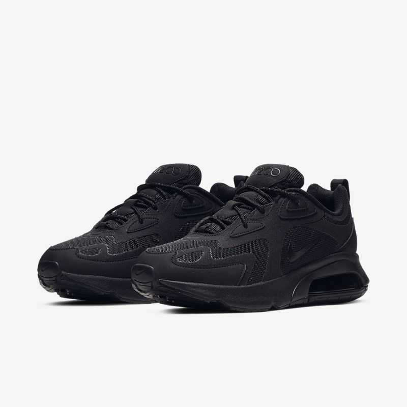 Nike エア マックス 200 レディース スニーカー 黒 | VG1258-402