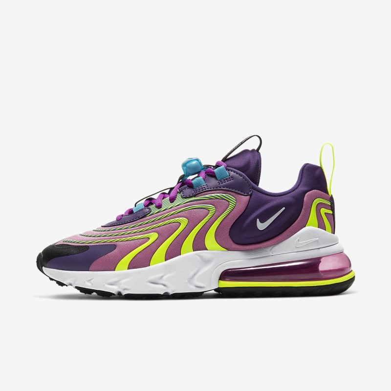 Nike エア マックス 270 React ENG レディース スニーカー 紫 | MT1515-482
