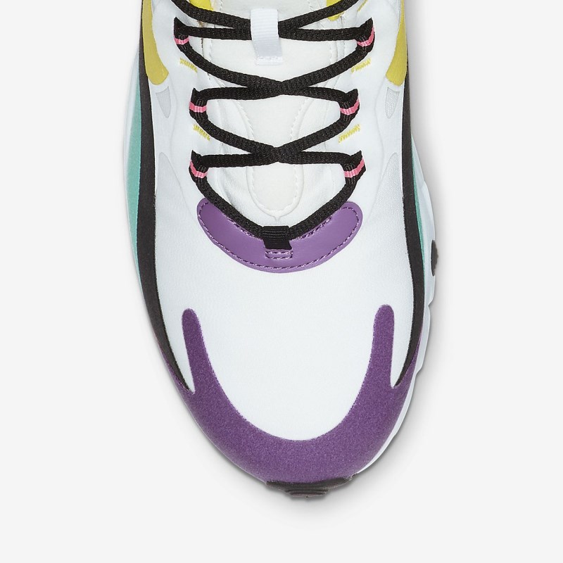 Nike エア マックス 270 React (Geometric Abstract) メンズ スニーカー 白 | JD1595-430