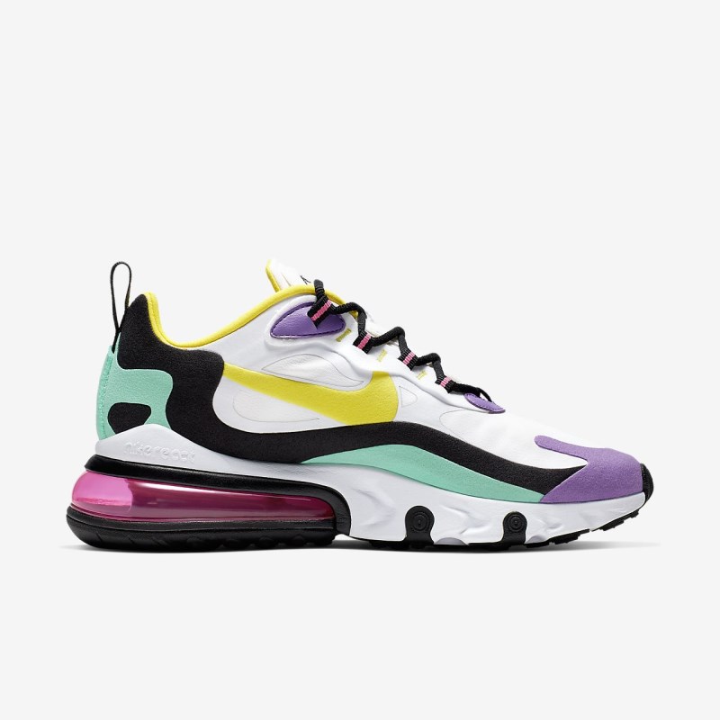 Nike エア マックス 270 React (Geometric Abstract) レディース スニーカー 白 | UG4292-144