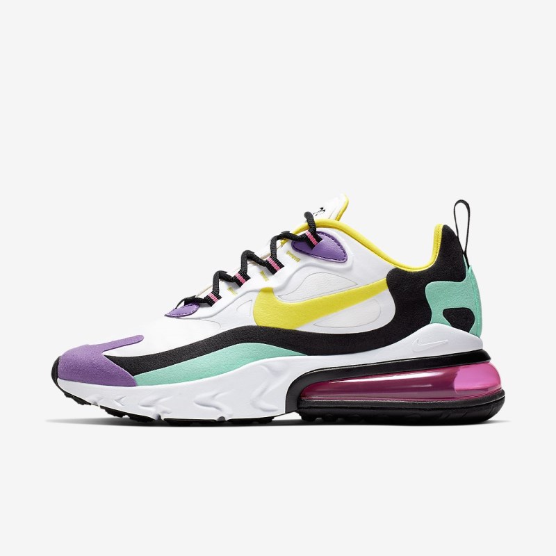 Nike エア マックス 270 React (Geometric Abstract) レディース スニーカー 白 | UG4292-144