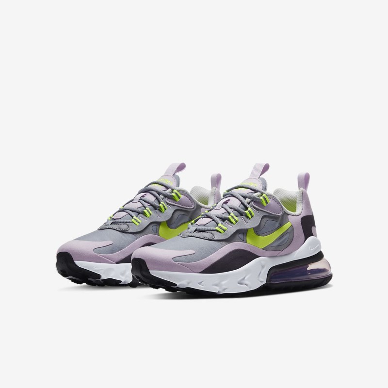 Nike エア マックス 270 React キッズ スニーカー グレー | WC6161-785