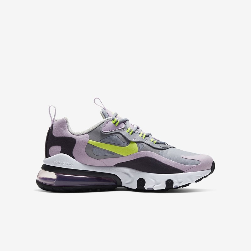 Nike エア マックス 270 React キッズ スニーカー グレー | WC6161-785