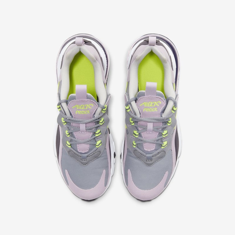 Nike エア マックス 270 React キッズ スニーカー グレー | WC6161-785