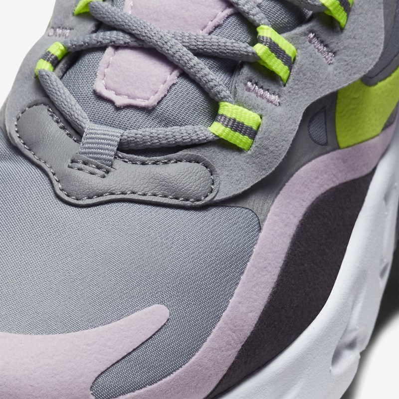 Nike エア マックス 270 React キッズ スニーカー グレー | WC6161-785