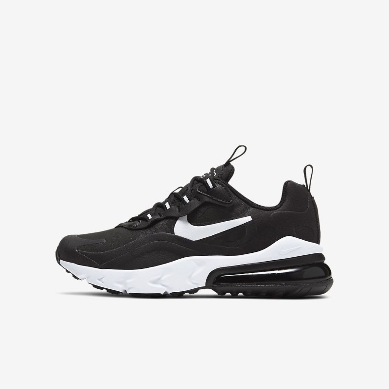 Nike エア マックス 270 React キッズ スニーカー 黒 | YP5705-451