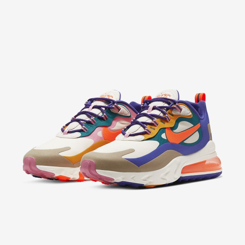 Nike エア マックス 270 React メンズ スニーカー ライトブラウン | JK6909-217