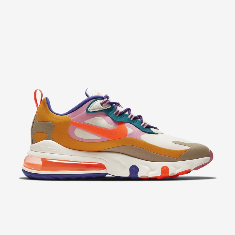 Nike エア マックス 270 React メンズ スニーカー ライトブラウン | JK6909-217
