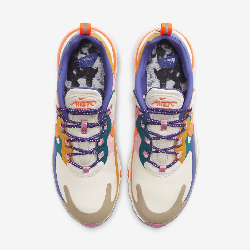 Nike エア マックス 270 React メンズ スニーカー ライトブラウン | JK6909-217
