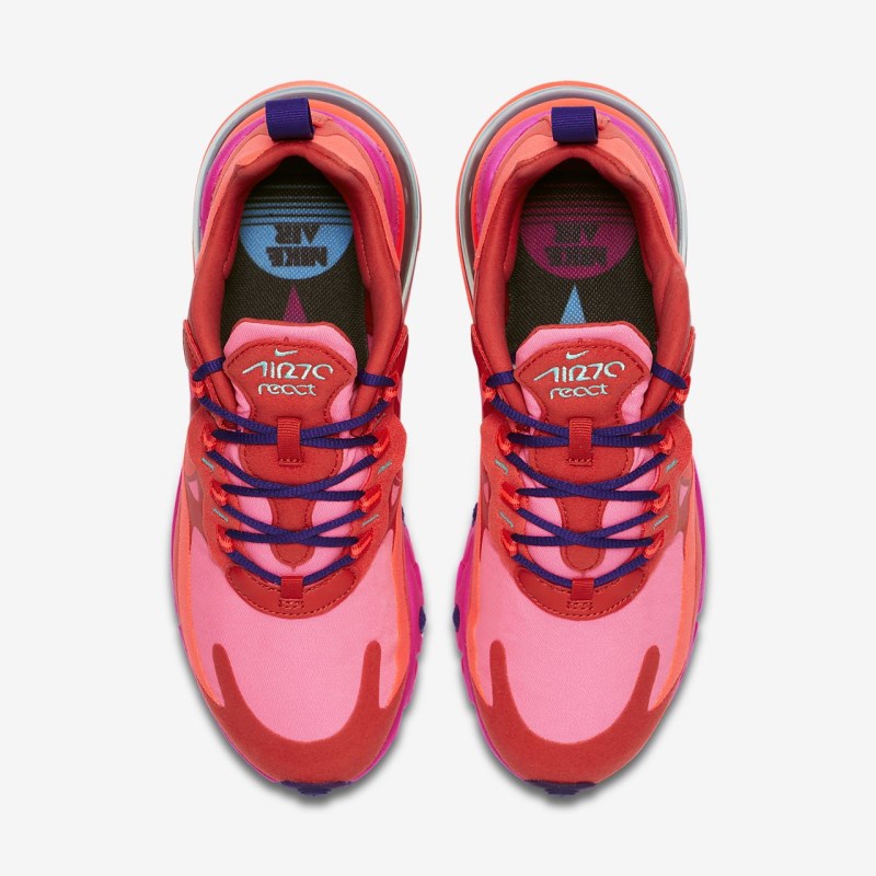 Nike エア マックス 270 React レディース スニーカー 赤 | LH1590-166