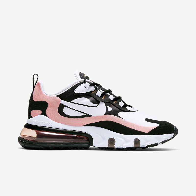 Nike エア マックス 270 React レディース スニーカー 黒 | RS6291-460