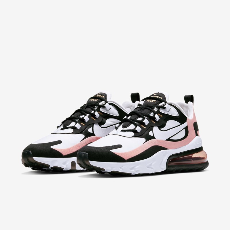 Nike エア マックス 270 React レディース スニーカー 黒 | RS6291-460
