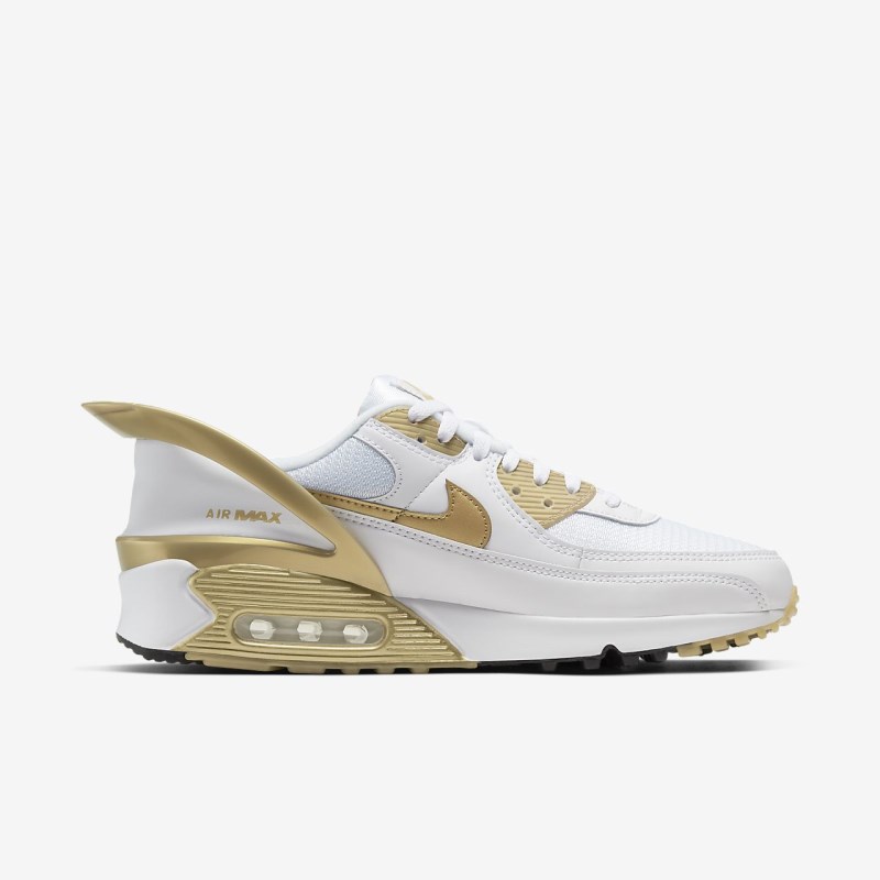 Nike エア マックス 90 FlyEase レディース スニーカー 白 | MZ8981-550