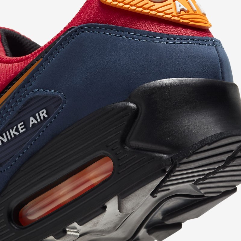 Nike エア マックス 90 プレミアム メンズ スニーカー 赤 | VG8077-006