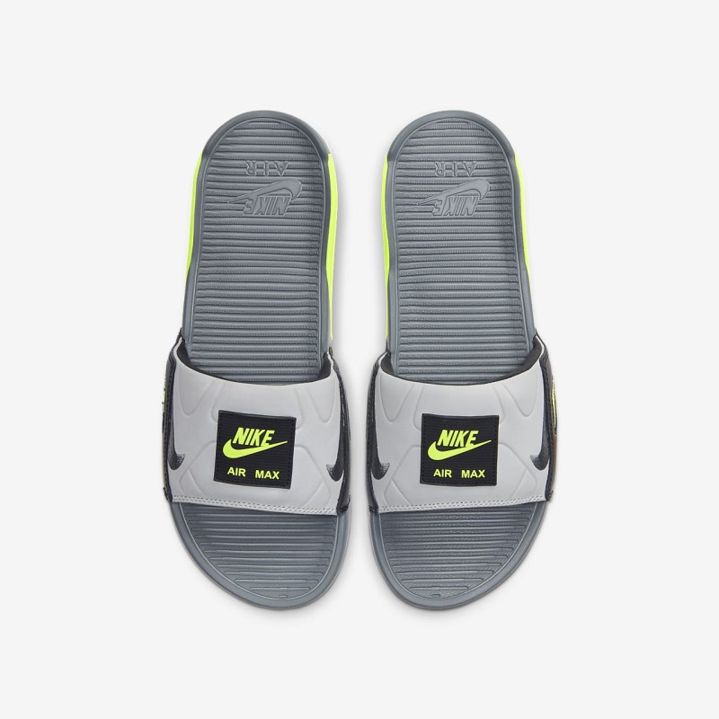 Nike エア マックス 90 メンズ スライドサンダル グレー | NS0724-626