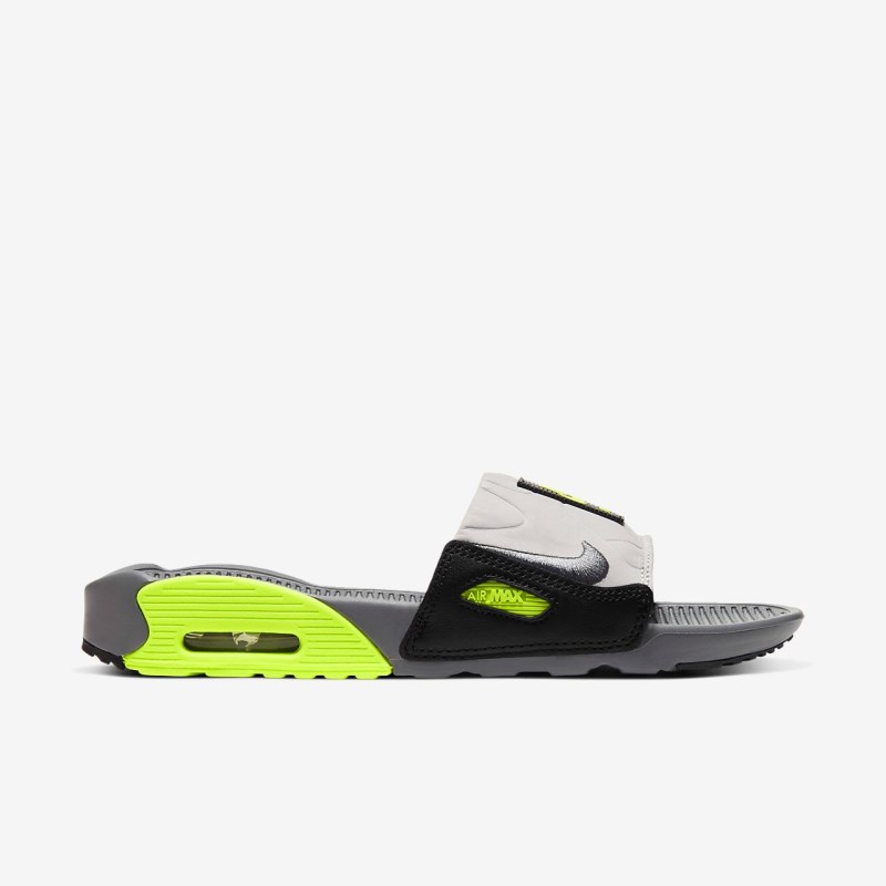 Nike エア マックス 90 レディース スライドサンダル グレー | OF1768-649